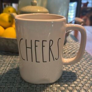 Rae Dunn “CHEERS” mug cup